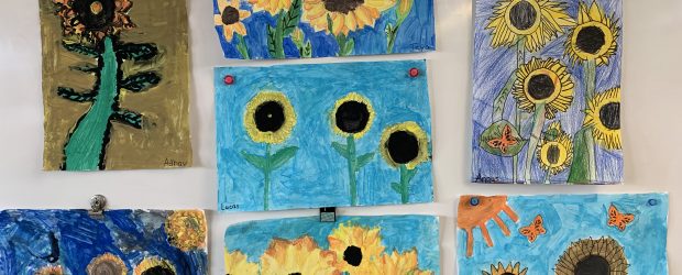 Through their visual art garden, the grade 2/3 class of Division 10 hopes to spread love and light for those in Ukraine and around the world.  The sunflower is becoming […]